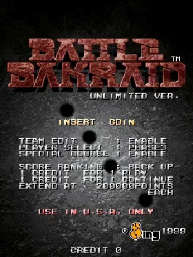 Battle Bakraid - Unlimited version (Japan) (Tue Jun 8 1999)-MAME 2003